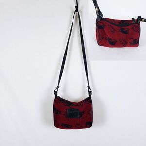 Pendleton Red Wool Crossbody Bag Let Er' Buck Rodeo Horse Western 100% Wool
